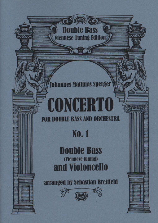 Concerto for double bass and orchestra, No. 1 : double bass (Viennese tuning) and violoncello