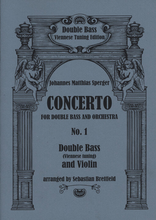 Concerto for double bass and orchestra, No. 1 : double bass (Viennese tuning) and violin