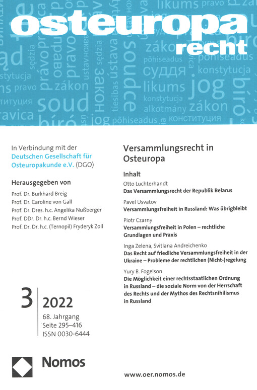 Osteuropa-Recht