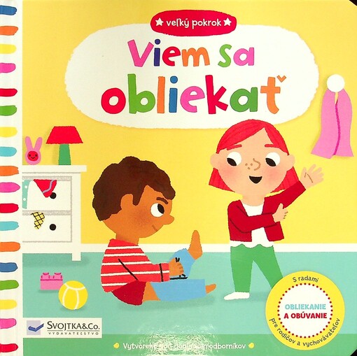 Veľký pokrok Viem sa obliekať