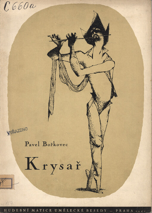 Krysař : baletní pantomima o dvou obrazech na vlastní scénář podle starosaské legendy (1939) : klavírní výtah