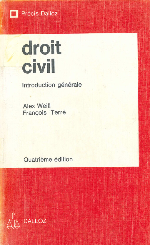 Droit civil : introduction générale