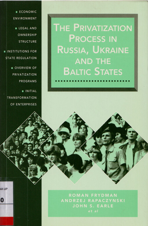 The privatization process in Russia, Ukraine and the Baltic States