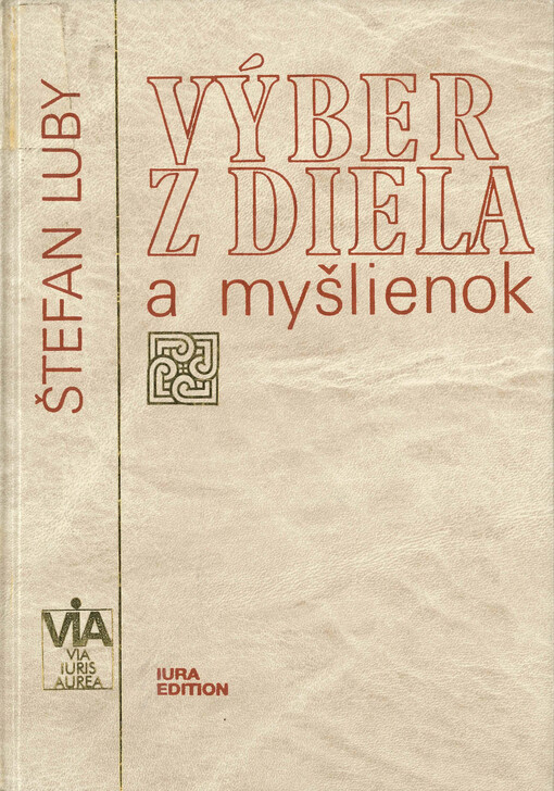 Výber z diela a myšlienok