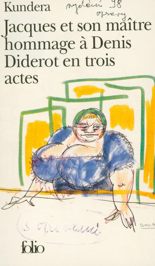 Jacques et son maître: hommage à Denis Diderot en trois actes