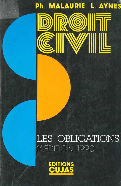 Cours de droit civil : les obligations