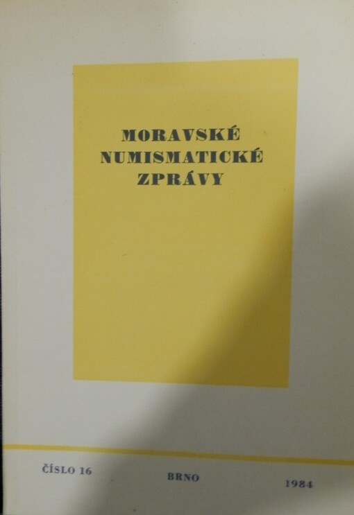 Moravské numismatické zprávy