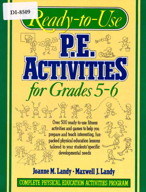 Ready-to-use P.E. activities for grades 5-6
