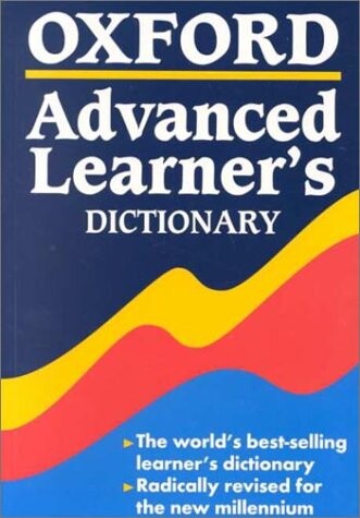 Oxford advanced learner's dictionary of current English