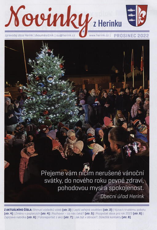 Novinky z Herinku : zpravodaj obce Herink