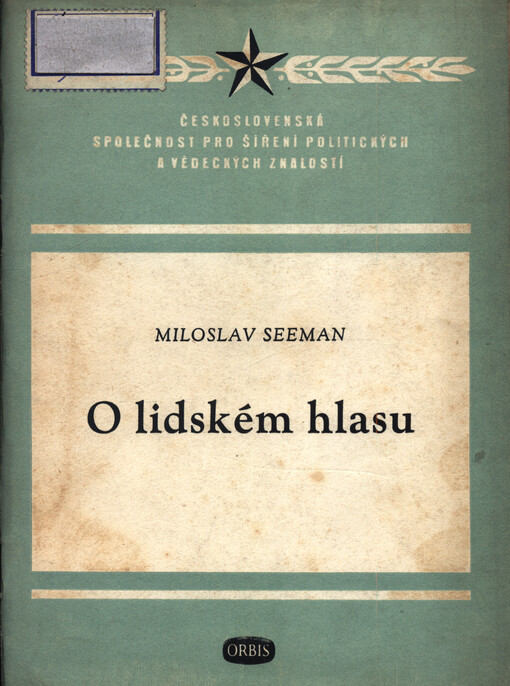 O lidském hlasu