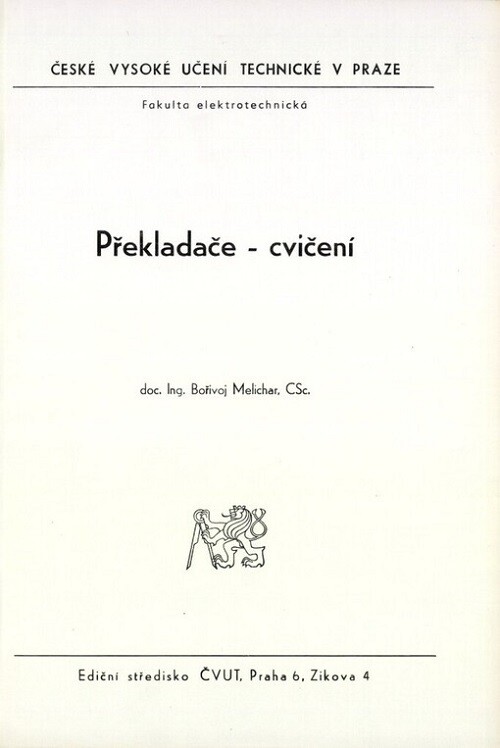 Překladače :cvičení