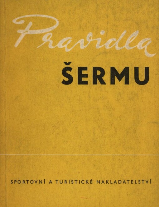 Pravidla šermu :platná od 1. ledna 1962
