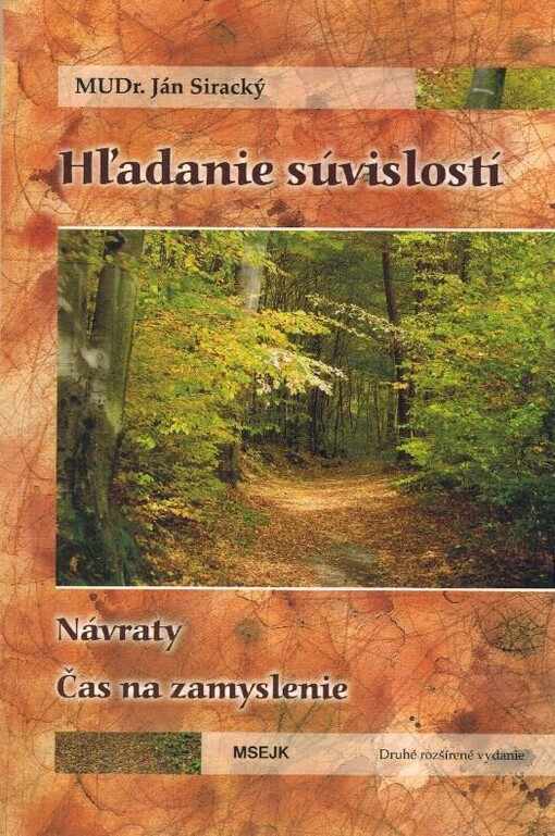 Hledanie súvislostí ;Návraty ; Čas na zamyslenie