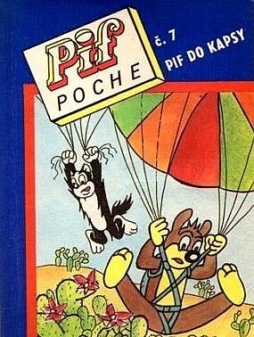 Pif do kapsy =Pif Poche.Č. 7,Kaskadéři
