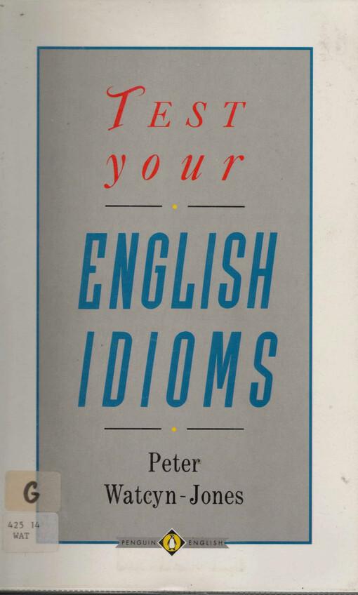 Test Your English Idioms