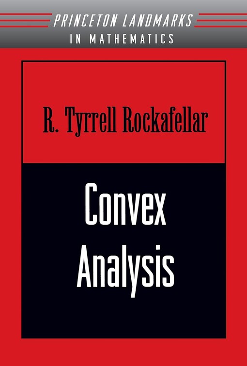 Convex analysis