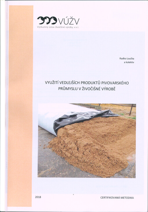 Využití vedlejších produktů pivovarského průmyslu v živočišné výrobě