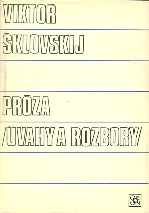 Próza :(úvahy a rozbory)