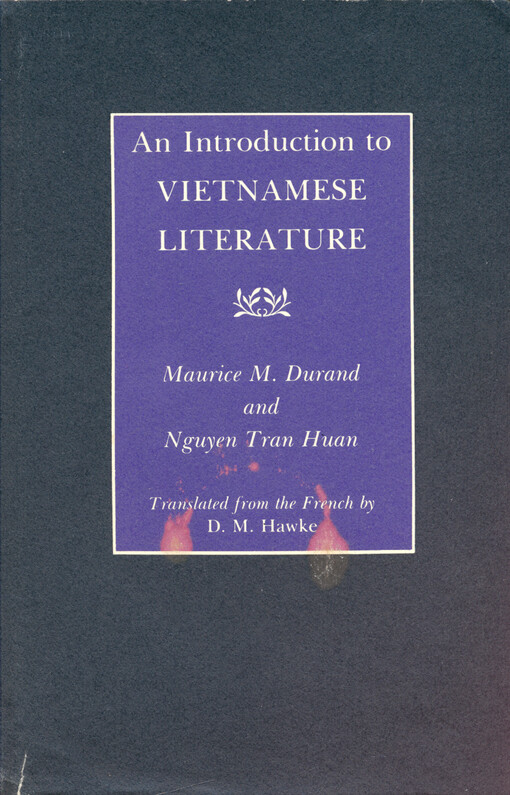 An introduction to Vietnamese literature