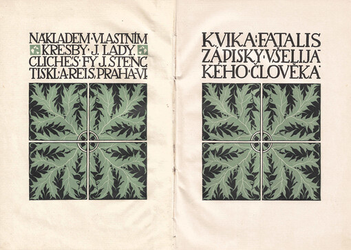 Fatalis : zápisky všelijakého člověka