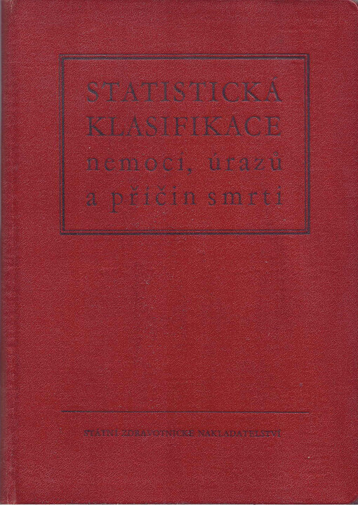 Statistická klasifikace nemocí, úrazů a příčin smrti