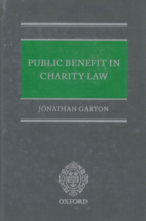 Public benefit in charity law