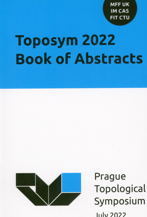 Toposym 2022 : book of abstracts