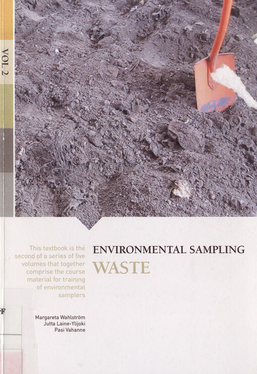 Environmental sampling. Vol. 2, Waste