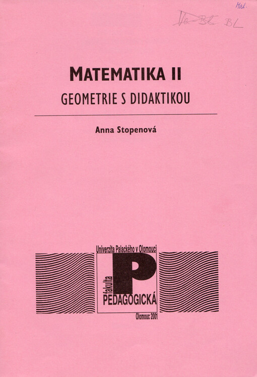 Matematika. II, Geometrie s didaktikou