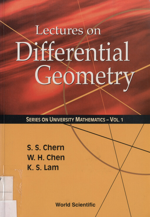Lectures on differential geometry