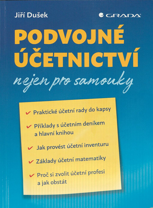 Podvojné účetnictví : nejen pro samouky
