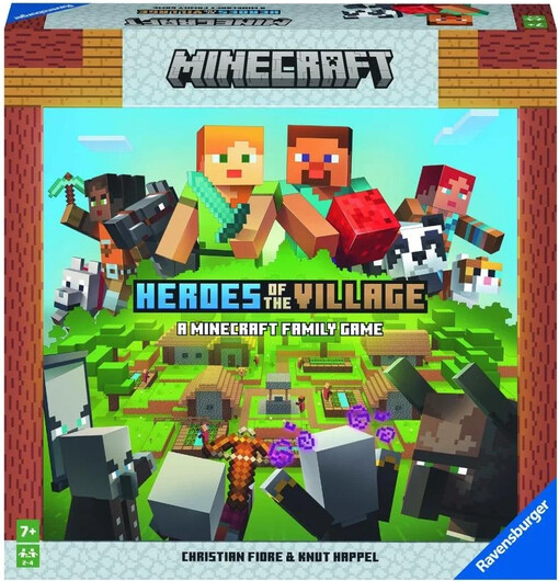 Minecraft : heroes of the village : a Minecraft family game