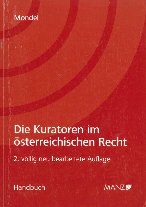Die Kuratoren im österreichischen Recht