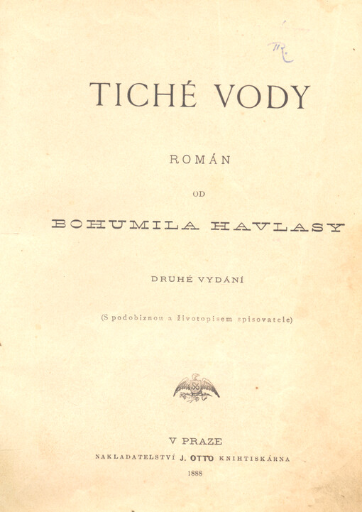 Tiché vody : román