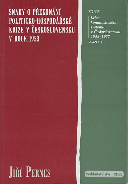 Snahy o překonání politicko-hospodářské krize v Československu v roce 1953