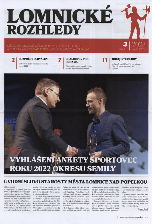 Lomnické rozhledy : měsíčník občanů města Lomnice nad Popelkou a obcí Nová Ves nad Popelkou, Stružinec a Syřenov