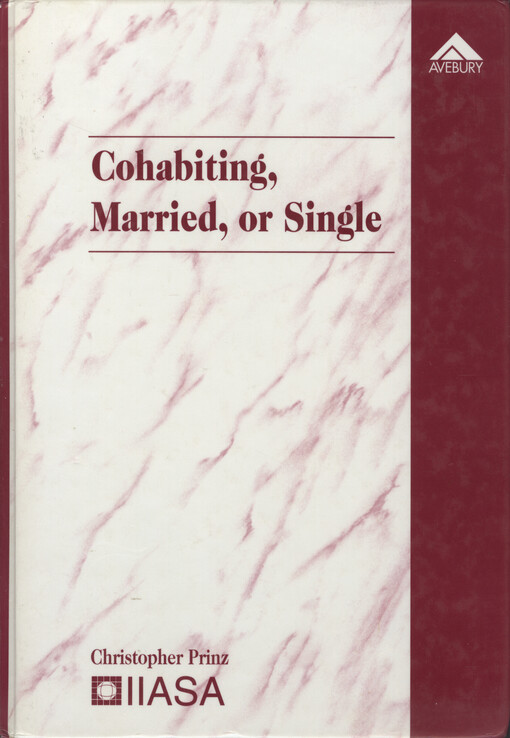 Cohabiting, married, or single : portraying, analyzing, and modeling new living arrangements in the changing societies of Europe