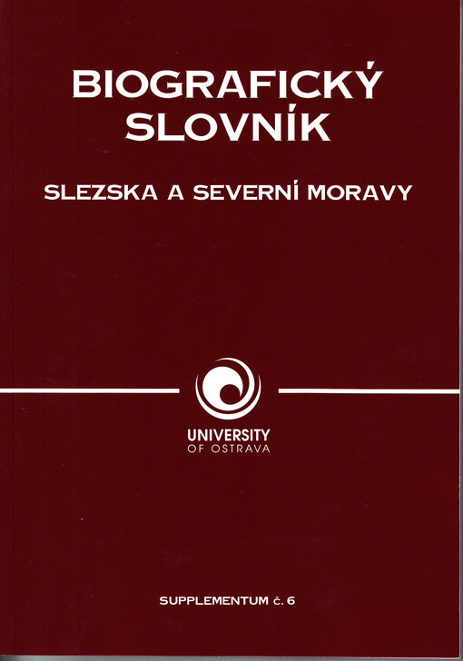 Biografický slovník Slezska a severní Moravy, Supplementum č.6