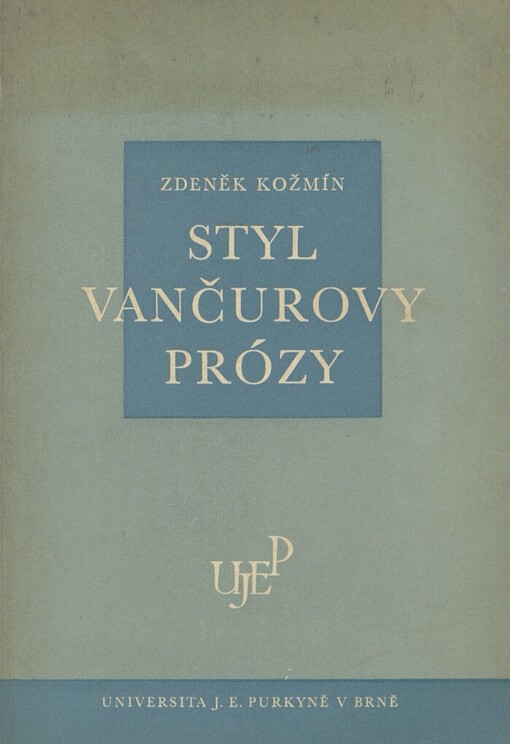 Styl Vančurovy prózy