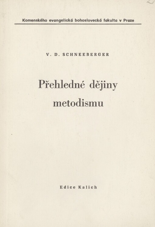 Přehledné dějiny metodismu