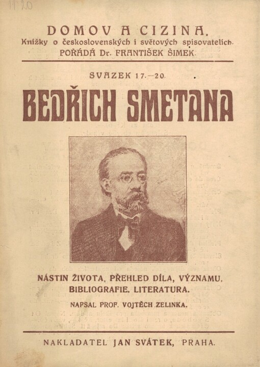 Bedřich Smetana: nástin života, přehled díla, významu, bibliografie : literatura