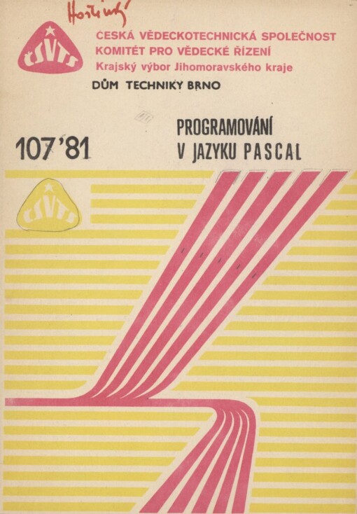 Programování v jazyku Pascal: sborník přednášek