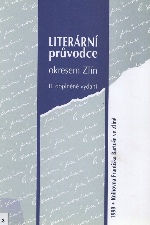 Literární průvodce okresem Zlín