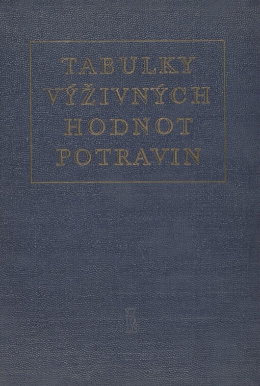 Tabulky výživných hodnot potravin