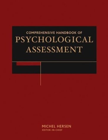 Comprehensive handbook of psychological assessement. Volume 1, Intellectual and neuropsychological assessment