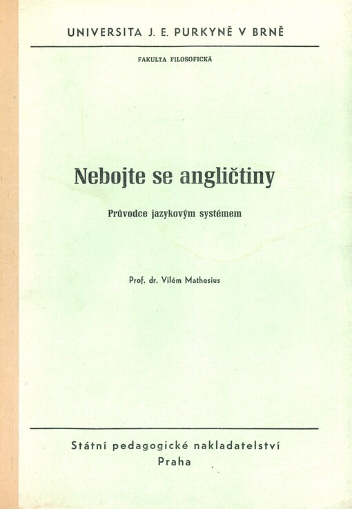 Nebojte se angličtiny: průvodce jazykovým systémem