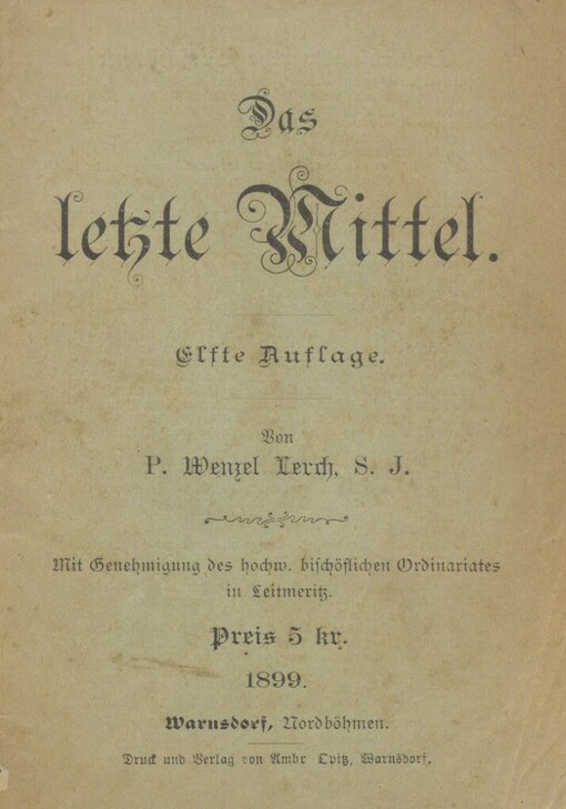 letzte Mittel