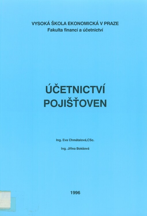 Účetnictví pojišťoven