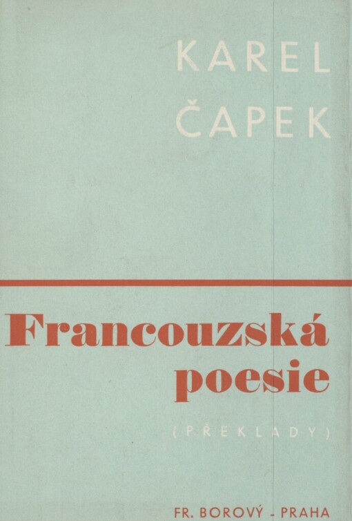 Francouzská poesie: (překlady)